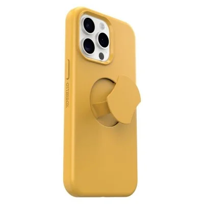 Cover Iphone 15 Pro Symmetry Otter Grip - Yellow